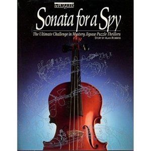 Sonata for a Spy Mystery Jigsaw Puzzle Thriller by Bepuzzled 1000 Pieces
